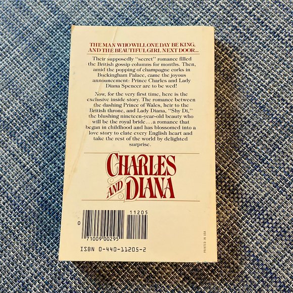 Charles & Diana Paperback by Janice Dunlop (Dell Paperback) - Picture 15 of 16